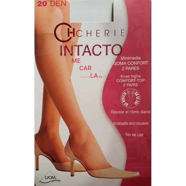MINIMEDA SEMITRANSPARENTE PUÑO CONFORT 20 DEN. DE CHERIE