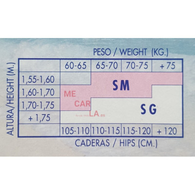 PANTY MATE 10 DEN. CON PIEZA TRASERA Y PUNTERA INVISIBLE