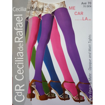 PANTY TOTALMENTE OPACO Y MATE CON CINTURA CONFORT 70 DEN. DE CdR