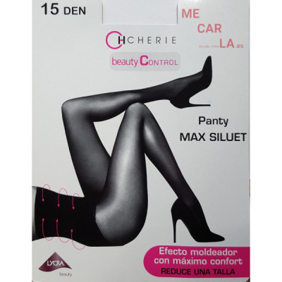 PANTY REDUCTOR REAFIRMANTE CON CINTURA ALTA 15 DEN. DE CHERIE