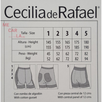 PANTY REDUCTOR REAFIRMANTE 60 DEN DE CECILIA DE RAFAEL