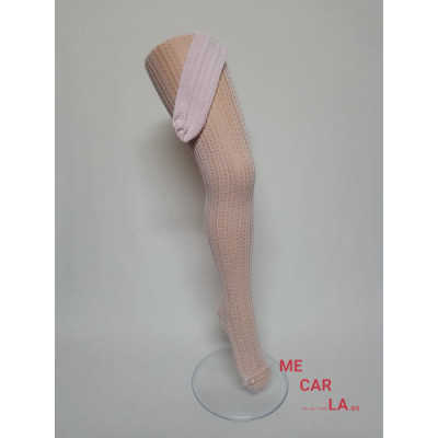Panty Niña Fantasía Calado Rosa