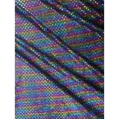 Tela de lamé estampado con lentejuelas 115 cm