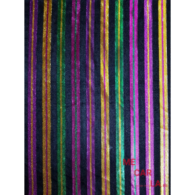 Tela de terciopelo multicolor 145 cm