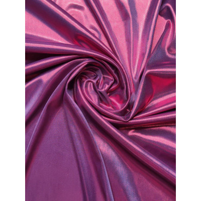 Tejido elástico lurex fucsia