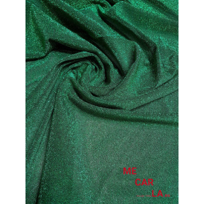 Tela de lamé 150 cm Verde
