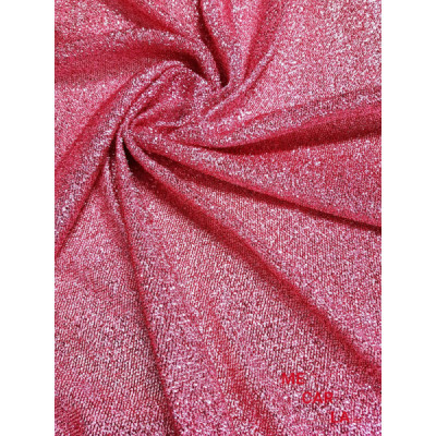 Tela de lamé 150 cm Rosa
