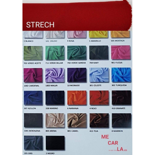 Tela de Strech 150 cm.