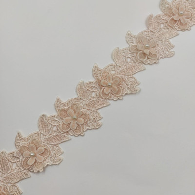 Pasamanería flor de guipur